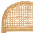 Safavieh Laylie Rattan and Wood Counter Stool  in Natural / White