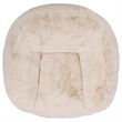 Safavieh Lorianna Fabric Bean Bag Chair in Cream