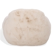 Safavieh Lorianna Fabric Bean Bag Chair in Cream