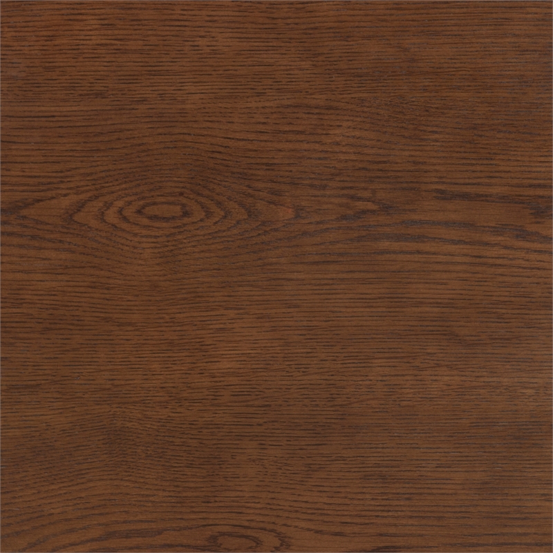 Safavieh Guillermo 3 Drawer Wood Nightstand in Walnut
