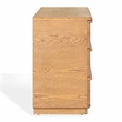 Safavieh Guillermo 6 Drawer Wood Dresser in Natural