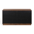 Safavieh Guillermo 6 Drawer Wood Dresser in Walnut