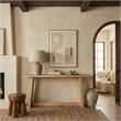 Safavieh Maliq Wood Console Table in Natural