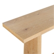 Safavieh Maliq Wood Console Table in Natural