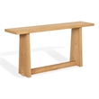 Safavieh Maliq Wood Console Table in Natural