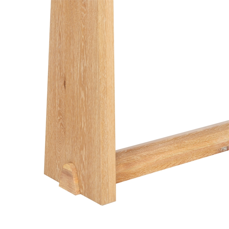 Safavieh Maliq Wood Console Table in Natural