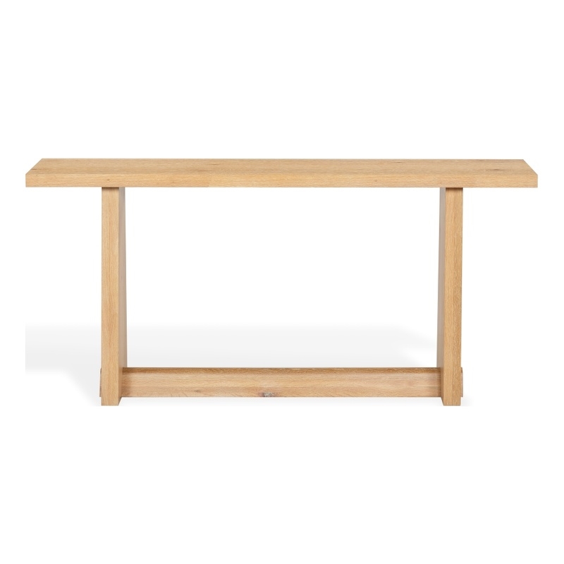Safavieh Maliq Wood Console Table in Natural