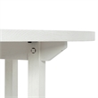 Safavieh Clarastella Round Wood Dining Table in White