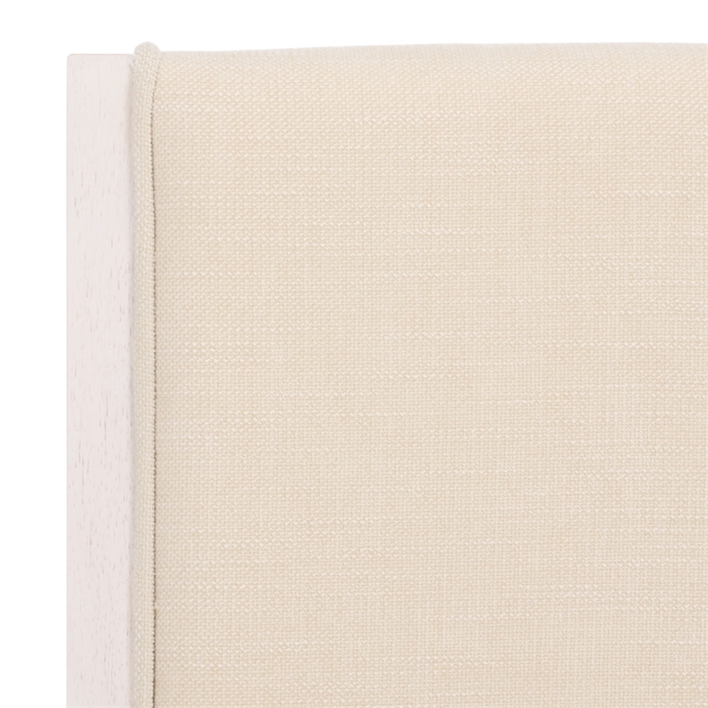 Safavieh Clarastella Wood Dining Chair  in White / Beige