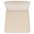 Safavieh Clarastella Wood Dining Chair  in White / Beige