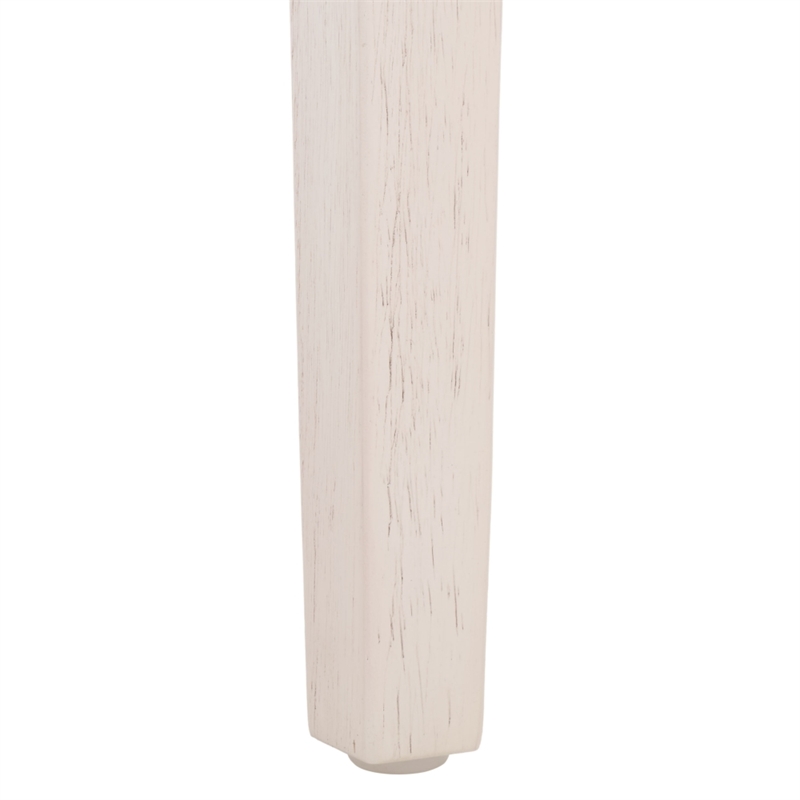 Safavieh Clarastella Wood Dining Chair  in White / Beige