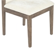 Safavieh Doriella Wood Dining Chair  in Walnut / Beige