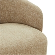 Safavieh Peitra Boucle Wood Accent Chair in Light Brown