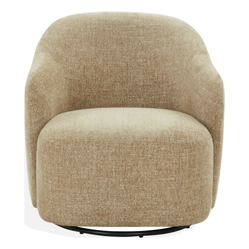 Safavieh Peitra Boucle Wood Accent Chair in Light Brown