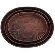 Safavieh Shayley Set Of 3 Rattan Tray Baskets  in Natural
