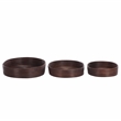 Safavieh Shayley Set Of 3 Rattan Tray Baskets  in Natural