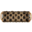 Safavieh Quinley Seagrass and Metal Basket in Natural / Brown
