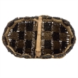 Safavieh Reiser Seagrass and Metal Basket in Natural / Brown