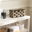 Safavieh Kirstel Seagrass and Metal Basket  in Natural / Brown