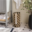 Safavieh Geanna Seagrass and Metal Basket in Natural / Brown