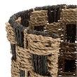 Safavieh Geanna Seagrass and Metal Basket in Natural / Brown