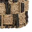 Safavieh Geanna Seagrass and Metal Basket in Natural / Brown