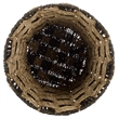 Safavieh Jarinda Seagrass and Metal Basket  in Natural / Brown