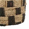 Safavieh Jarinda Seagrass and Metal Basket  in Natural / Brown