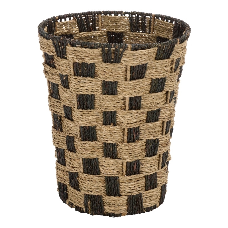 Safavieh Jarinda Seagrass and Metal Basket  in Natural / Brown
