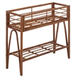 Safavieh Julep Small Wood Plant Stand Console  in Natural / Brown