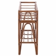 Safavieh Julep Small Wood Plant Stand Console  in Natural / Brown