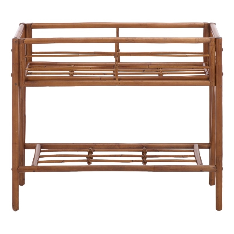 Safavieh Julep Small Wood Plant Stand Console  in Natural / Brown