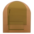 Safavieh Ares Tinted Glass Book Display  in Multi-Color