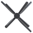Safavieh Sergius Wood Coat Stand in Black