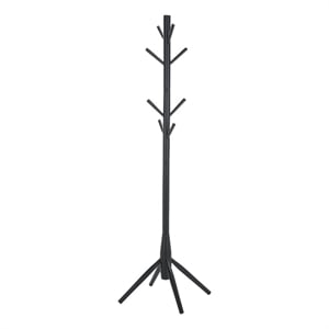 Safavieh Sergius Wood Coat Stand in Black