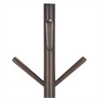 Safavieh Sergius Wood Coat Stand in Dark Walnut