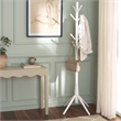 Safavieh Sergius Wood Coat Stand in White