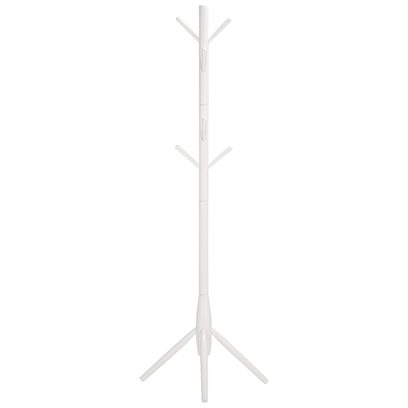 Safavieh Sergius Wood Coat Stand in White
