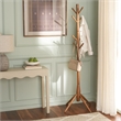 Safavieh Sergius Wood Coat Stand in Brown