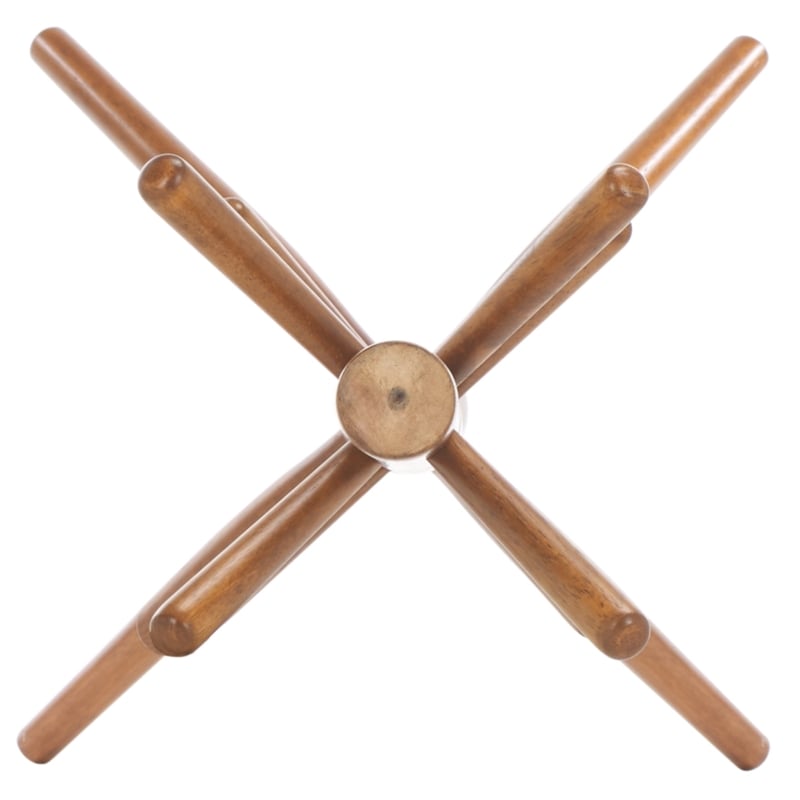 Safavieh Sergius Wood Coat Stand in Brown