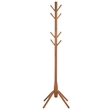 Safavieh Sergius Wood Coat Stand in Brown
