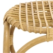 Safavieh Miroslava Rattan Accent Stool  in Natural