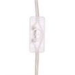 Safavieh Sulma Wood and Fabric Table Lamp in White / Natural
