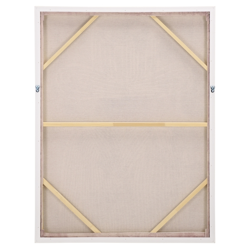 Safavieh The Stranger 30X40 Wood Framed Wall Art in Mauve / Mauve