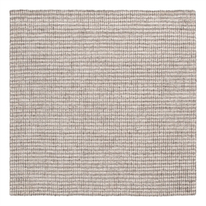 Safavieh Abstract 6'-0&quot x 6'-0&quot Wool and Jute Hand Tufted Rug in Beige / Gray