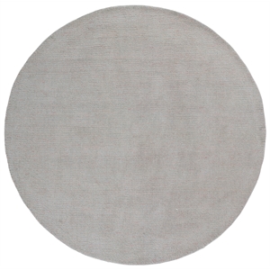 Safavieh Abstract 6'-0&quot x 6'-0&quot Wool and Cotton Hand Tufted Rug in Silver