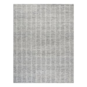 Safavieh Abstract 9'-0&quot x 12'-0&quot Wool Hand Tufted Rug in Gray / Ivory