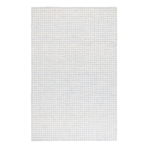 Safavieh Abstract 4'-0&quot x 6'-0&quot Polyester and Cotton Hand Tufted RuginIvory/Sage