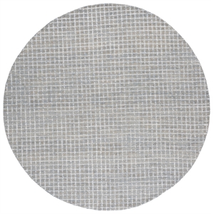 Safavieh Abstract 6'-0&quot x 6'-0&quot Polyester and Cotton Hand Tufted RuginIvory/Sage