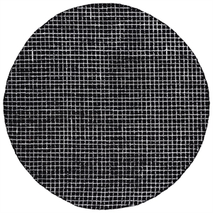 Safavieh Abstract 6'-0&quot x 6'-0&quot Polyester Hand Tufted Rug in Ivory / Black